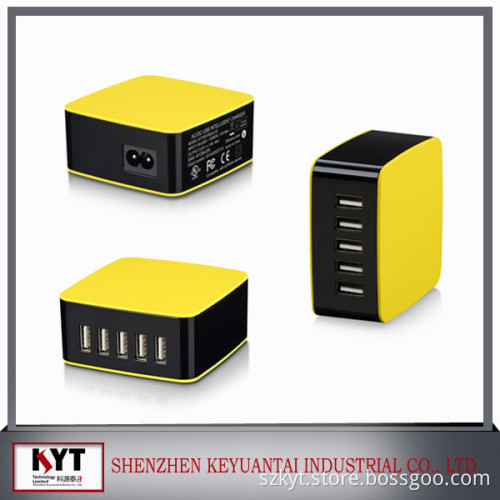 Brand new attractive multi pin mobile phone charger with CUL,UL,SAA,ERP,CE,FCC,ROHS certified